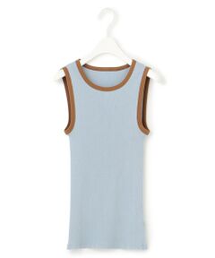 ICB / アイシービー タンクトップ | 【洗える】オーガニックリブタンク カットソー