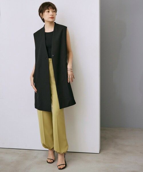 ICB / アイシービー タンクトップ | 【洗える】オーガニックリブタンク カットソー | 詳細1