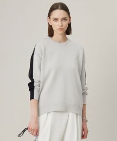 ICB / アイシービー ニット・セーター | 【WEB限定カラーあり・洗える】コットンポリエステルスムース  ニットプルオーバー