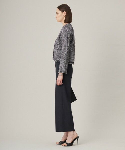 ICB / アイシービー カーディガン・ボレロ | 【ドラマ「続・続・最後から二番目の恋」着用】 デニムライクツィード ニットジャケット | 詳細11