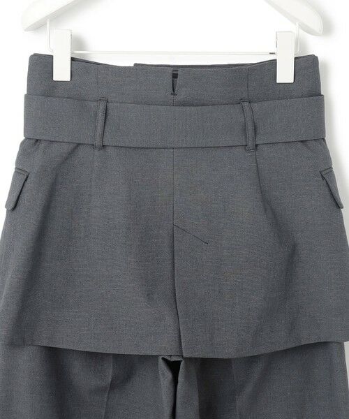 ICB / アイシービー その他パンツ | 【接触冷感・UVケア・撥水・洗える】LooseWeave スカートレイヤードワイドパンツ | 詳細7