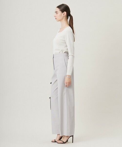 ICB / アイシービー その他パンツ | 【接触冷感・UVケア・撥水・洗える】LooseWeave スカートレイヤードワイドパンツ | 詳細27