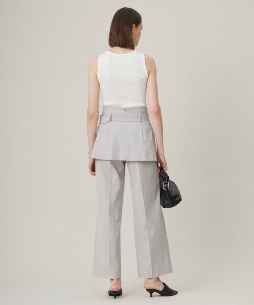 ICB / アイシービー その他パンツ | 【接触冷感・UVケア・撥水・洗える】LooseWeave スカートレイヤードワイドパンツ | 詳細20