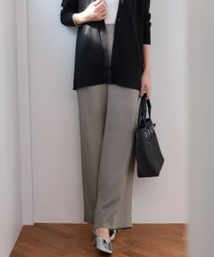 ICB / アイシービー その他パンツ | Vi/Ly/Liツイル ワイドストレートパンツ