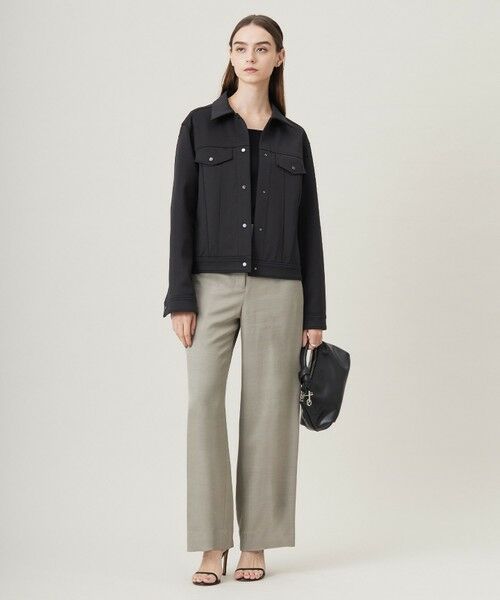 ICB / アイシービー その他パンツ | Vi/Ly/Liツイル ワイドストレートパンツ | 詳細7