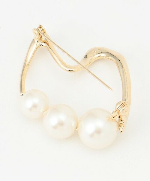 ICB / アイシービー ブローチ・コサージュ | パールラインブローチ | 詳細3