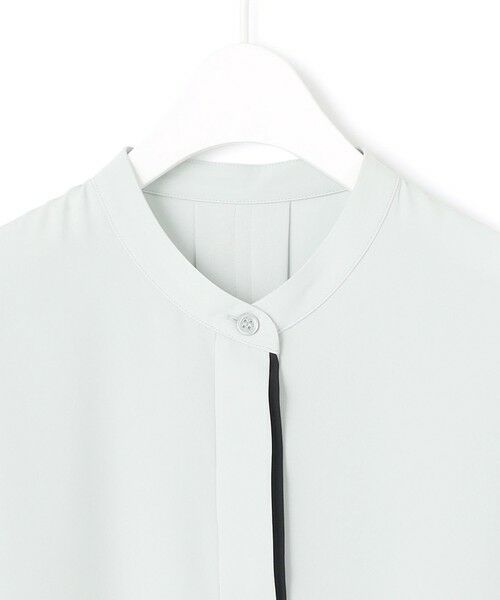 ICB / アイシービー シャツ・ブラウス | 【人気のため新色追加・接触冷感・UVケア・速乾・洗える】BackSatinAmunzen 5分袖バンドカラーブラウス | 詳細18