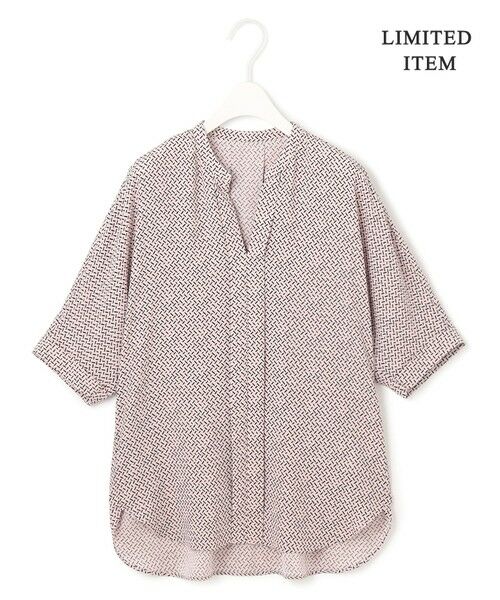 ICB / アイシービー シャツ・ブラウス | 【人気のため新色追加・WEB限定・接触冷感・UVケア・速乾・洗える】BackSatinAmunzen 5分袖キーネックブラウス | 詳細10