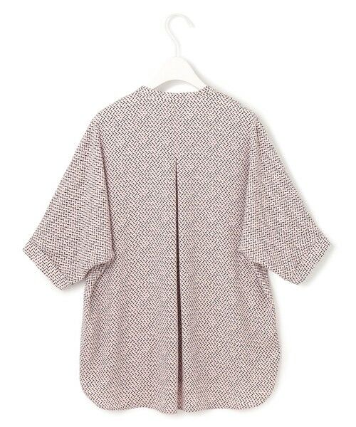 ICB / アイシービー シャツ・ブラウス | 【人気のため新色追加・WEB限定・接触冷感・UVケア・速乾・洗える】BackSatinAmunzen 5分袖キーネックブラウス | 詳細11