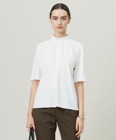 ICB / アイシービー シャツ・ブラウス | 【洗える】ストレッチジョーゼット ハイネックブラウス