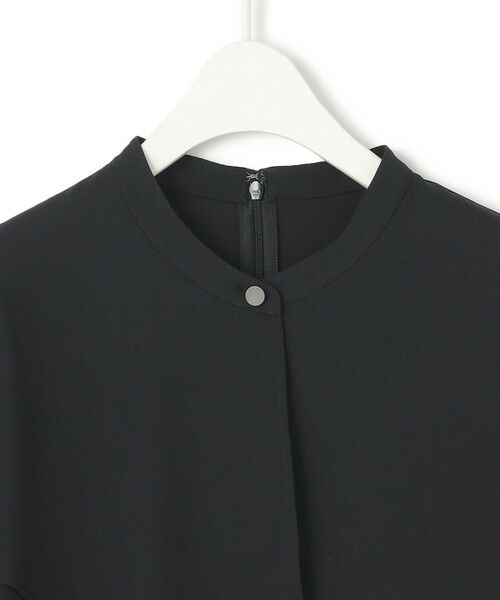 23SS/洗える✨ICB スレッチジョーゼット ラッフルデザイン ブラウス 洗える】ストレッチジョーゼット ラッフルデザインブラウス