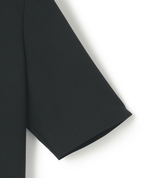 25SS洗える　ストレッチジョーゼット ラッフルデザインブラウス　サイズ4 25SS洗える ストレッチジョーゼット ラッフルデザインブラウス