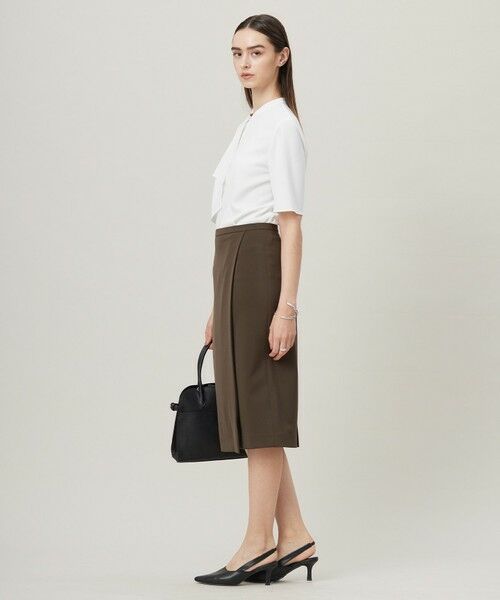 ICB / アイシービー シャツ・ブラウス | 【洗える】ストレッチジョーゼット ラッフルデザインブラウス | 詳細9