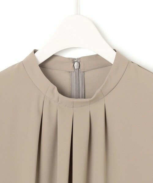 ICB / アイシービー シャツ・ブラウス | 【接触冷感・UVケア・速乾・洗える】BackSatinAmunzen 5分袖ハイネックブラウス | 詳細4