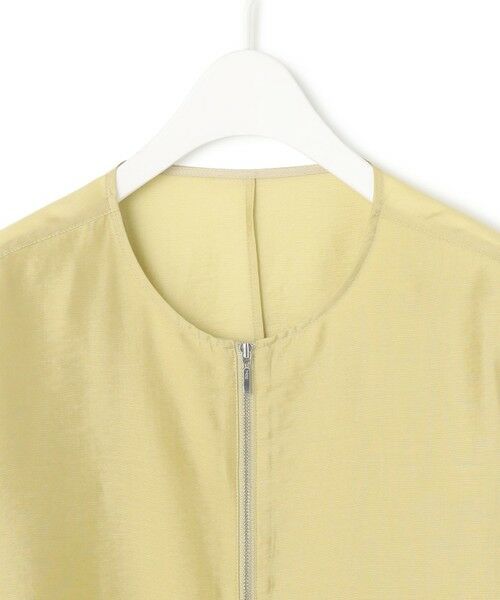 ICB / アイシービー ブルゾン | 【接触冷感・速乾・洗える】 リヨセルナイロンワッシャー ノーカラーブルゾン | 詳細12