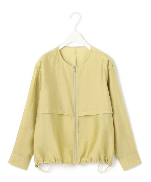 ICB / アイシービー ブルゾン | 【接触冷感・速乾・洗える】 リヨセルナイロンワッシャー ノーカラーブルゾン | 詳細14