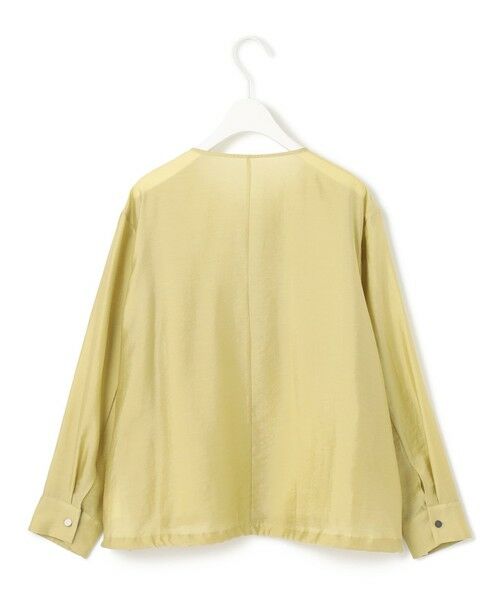 ICB / アイシービー ブルゾン | 【接触冷感・速乾・洗える】 リヨセルナイロンワッシャー ノーカラーブルゾン | 詳細15