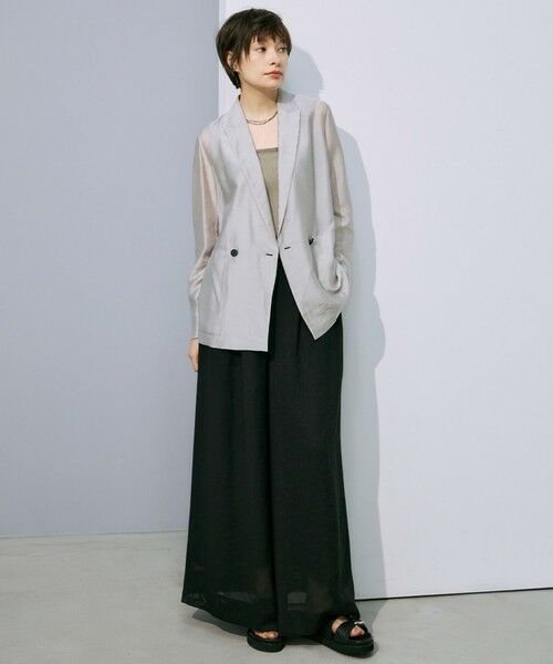接触冷感・速乾・洗える】 リヨセルシアー ジャケット （その他