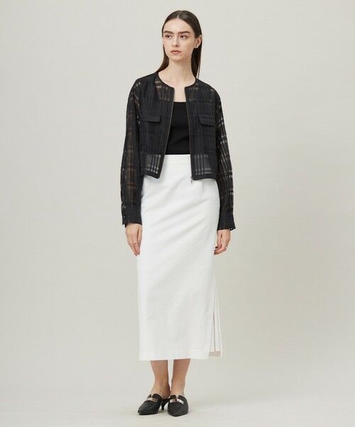 ICB / アイシービー その他アウター | 【洗える】シアードビーチェックブルゾン | 詳細1