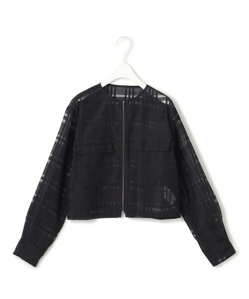 ICB / アイシービー その他アウター | 【洗える】シアードビーチェックブルゾン | 詳細4