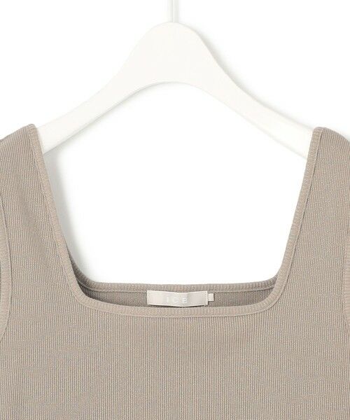 ICB / アイシービー タンクトップ | 【WEB限定カラーあり・洗える】 ブロードステッチリブ タンクトップ | 詳細10