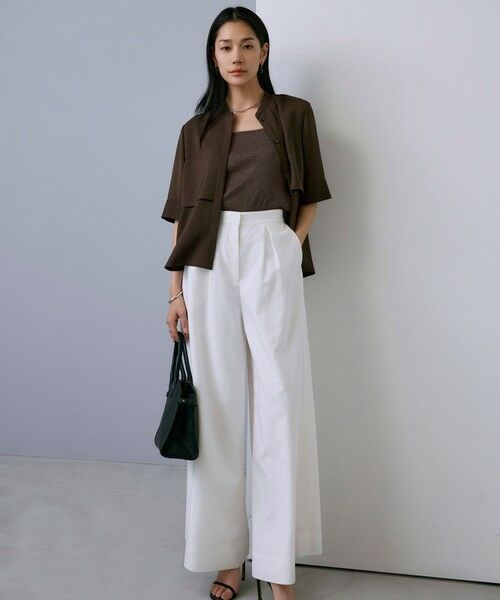 ICB / アイシービー タンクトップ | 【WEB限定カラーあり・洗える】 ブロードステッチリブ タンクトップ | 詳細17