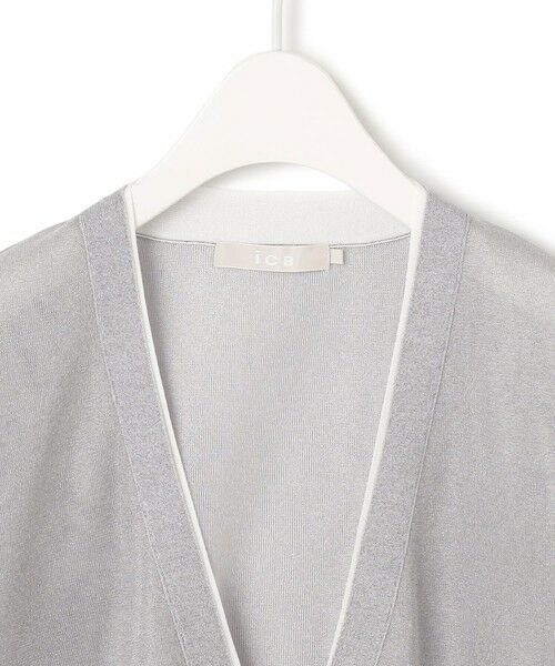 ICB / アイシービー ニット・セーター | 【洗える】 シアーレイヤードカーディガン | 詳細11