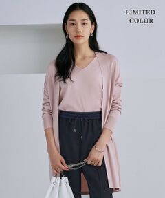 ICB / アイシービー カーディガン・ボレロ | 【洗える】シンセティックハイゲージ ロングカーディガン