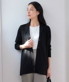 ICB / アイシービー カーディガン・ボレロ | 【洗える】ドライコットンアセテート ニットジャケット