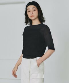 ICB / アイシービー ニット・セーター | 【洗える】 レースパターン ニット