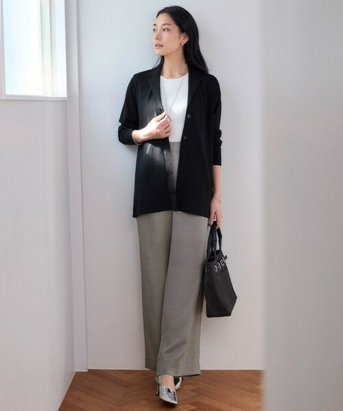 ICB / アイシービー ニット・セーター | 【洗える】オーガニックコットンリブ ノースリーブニット | 詳細22