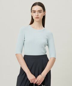 ICB / アイシービー ニット・セーター | 【洗える】ハイゲージリブベーシック プルオーバーニット