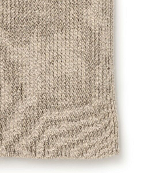 ICB / アイシービー ニット・セーター | 【9/8〜9/25期間限定・完全受注生産】ICBロゴプレート付きエクストラファインメリノリブ ボートネックニット | 詳細7