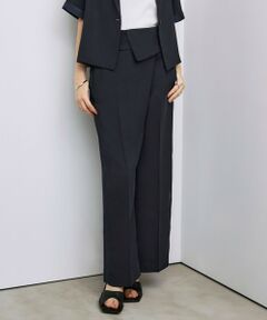 レディースパンツＩＣＢ セール】【洗える】ミリオーネダンボールニット ワイド
