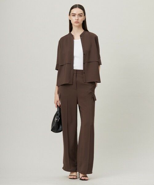 ICB / アイシービー その他パンツ | 【接触冷感・UVケア・吸水速乾・防シワ・洗える】 ドレープツイル カーゴパンツ | 詳細11