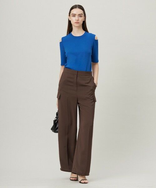 ICB / アイシービー その他パンツ | 【接触冷感・UVケア・吸水速乾・防シワ・洗える】 ドレープツイル カーゴパンツ | 詳細14