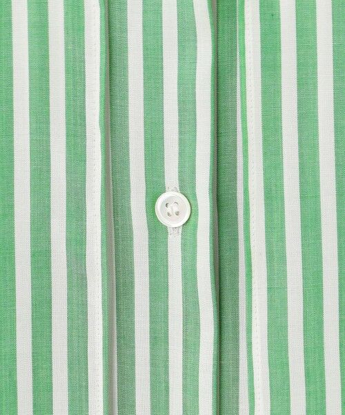 ICB / アイシービー シャツ・ブラウス | 【洗える】キュプラローンストライプ シャツ | 詳細3