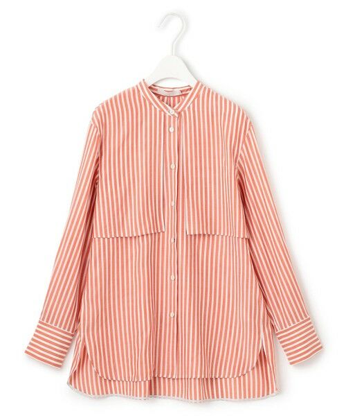 ICB / アイシービー シャツ・ブラウス | 【洗える】キュプラローンストライプ シャツ | 詳細14