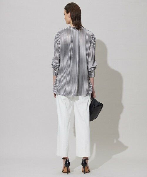 ICB / アイシービー シャツ・ブラウス | 【洗える】キュプラローンストライプ シャツ | 詳細17