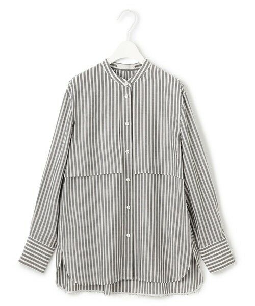 ICB / アイシービー シャツ・ブラウス | 【洗える】キュプラローンストライプ シャツ | 詳細18