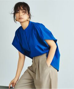 ICB / アイシービー シャツ・ブラウス | 【接触冷感・UVカット・洗える】ヴィンテージスパンブロード デザインブラウス