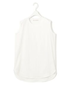 ICB / アイシービー カットソー | 【接触冷感・洗える】コンパクトスムース ノースリーブ Tシャツ