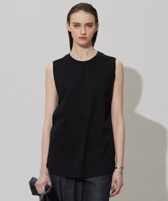 ICB / アイシービー カットソー | 【接触冷感・洗える】コンパクトスムース ノースリーブ Tシャツ