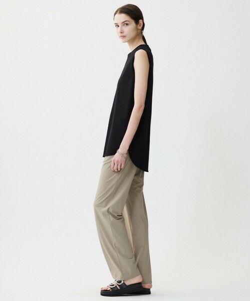 ICB / アイシービー カットソー | 【接触冷感・洗える】コンパクトスムース ノースリーブ Tシャツ | 詳細6