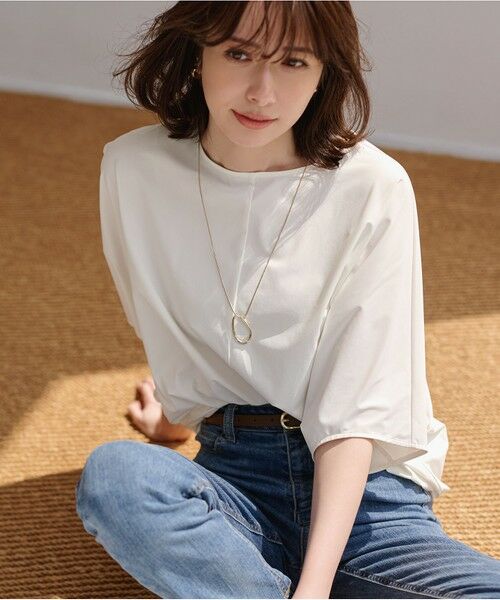 ICB / アイシービー カットソー | 【UVカット・接触冷感・速乾・洗える】マットスキューバ ドルマンスリーブプルオーバー | 詳細3