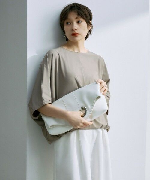 ICB / アイシービー カットソー | 【UVカット・接触冷感・速乾・洗える】マットスキューバ ドルマンスリーブプルオーバー | 詳細5