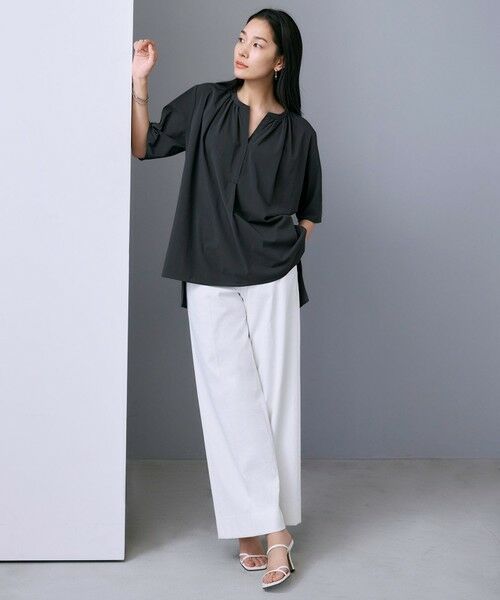 ICB / アイシービー カットソー | 【洗える】 サラドラトリコット カットソー | 詳細14