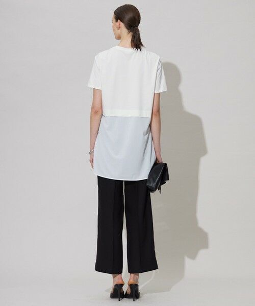 ICB / アイシービー カットソー | 【人気のため新色追加・UVケア・洗える】シアージャージーコンビ カットソー | 詳細7