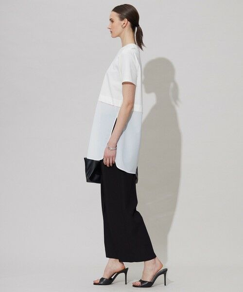 ICB / アイシービー カットソー | 【人気のため新色追加・UVケア・洗える】シアージャージーコンビ カットソー | 詳細6