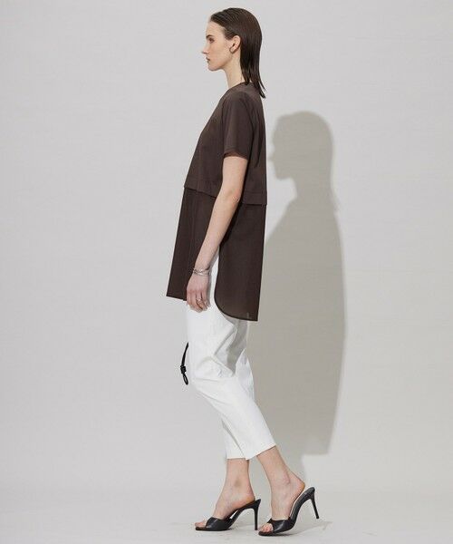 ICB / アイシービー カットソー | 【人気のため新色追加・UVケア・洗える】シアージャージーコンビ カットソー | 詳細10